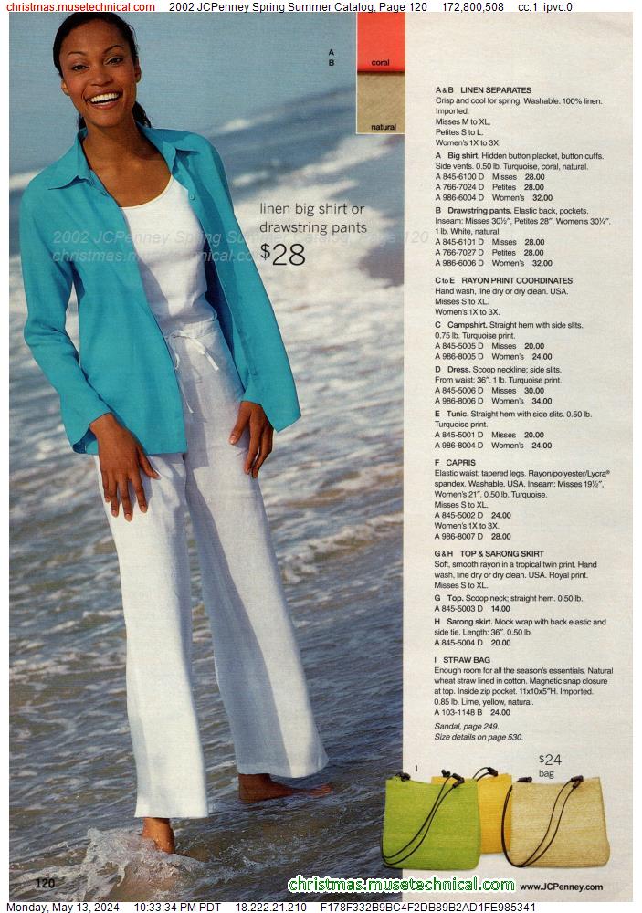 2002 JCPenney Spring Summer Catalog, Page 120