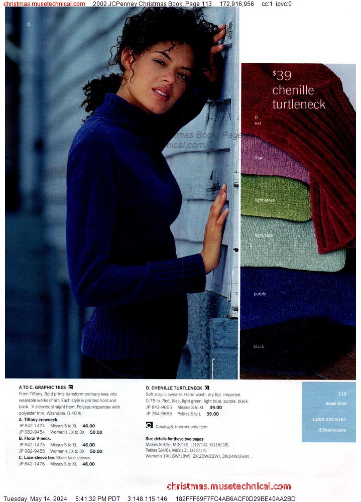 2002 JCPenney Christmas Book, Page 113