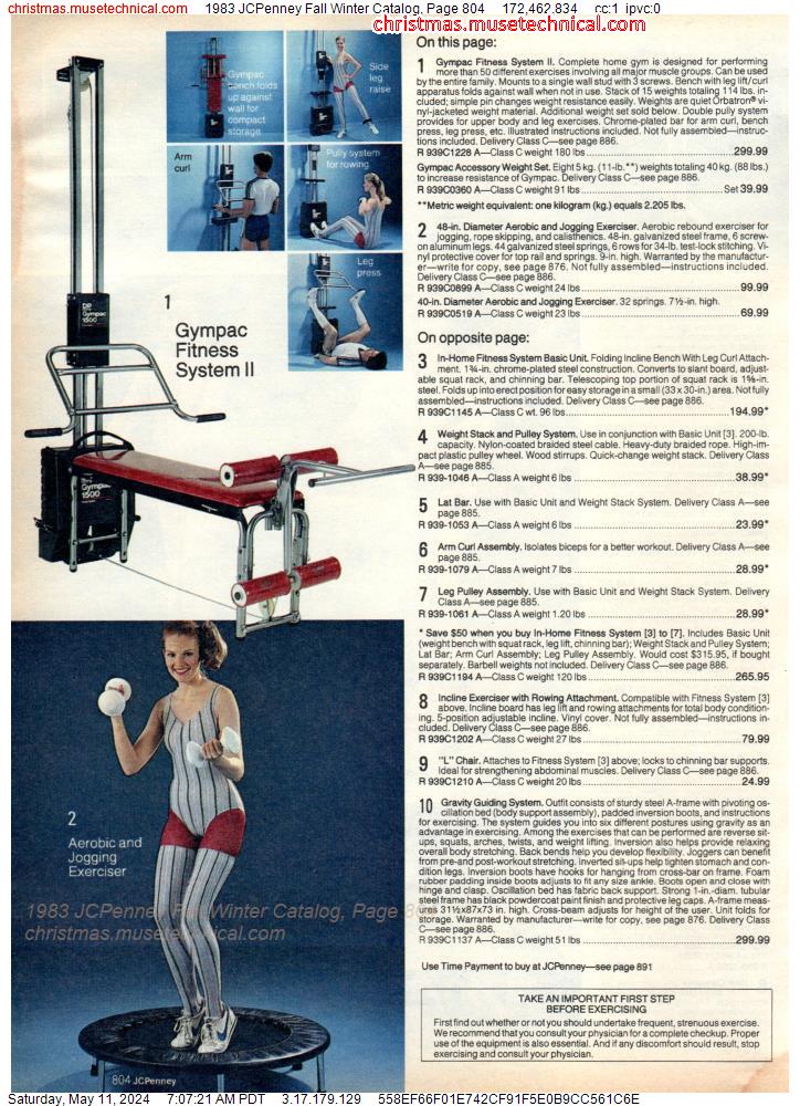 1983 JCPenney Fall Winter Catalog, Page 804