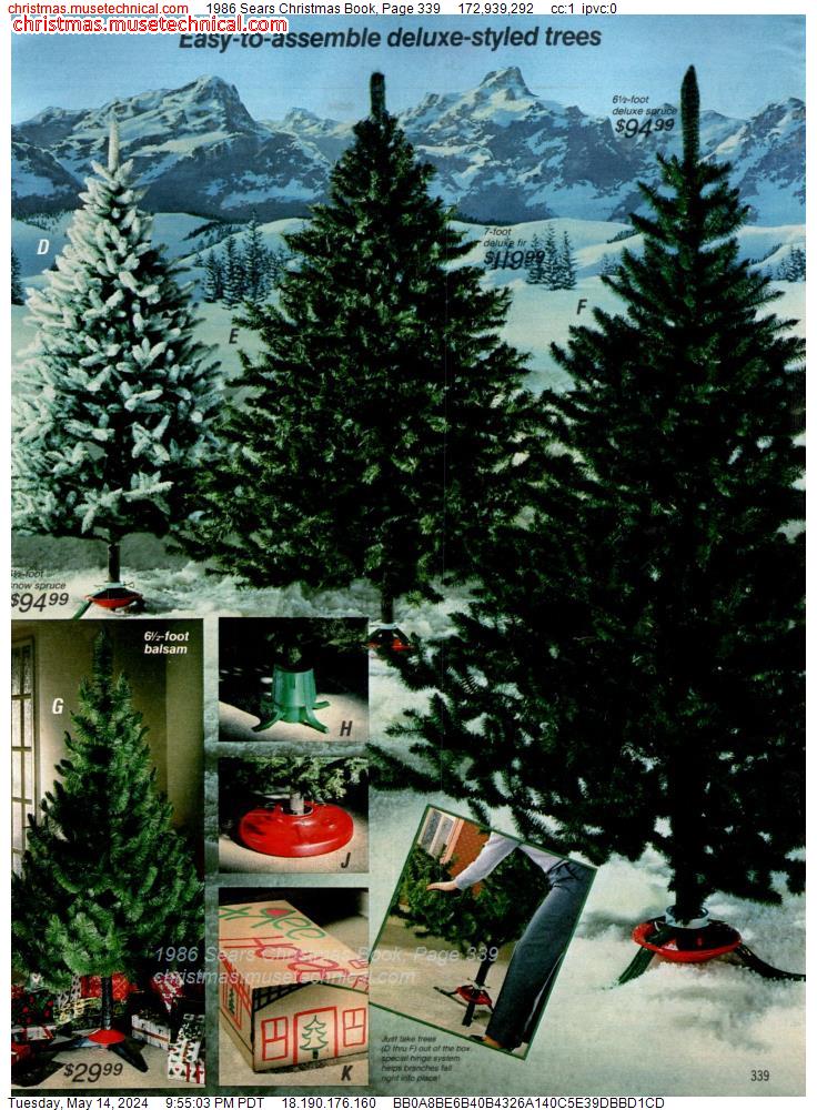 1986 Sears Christmas Book, Page 339