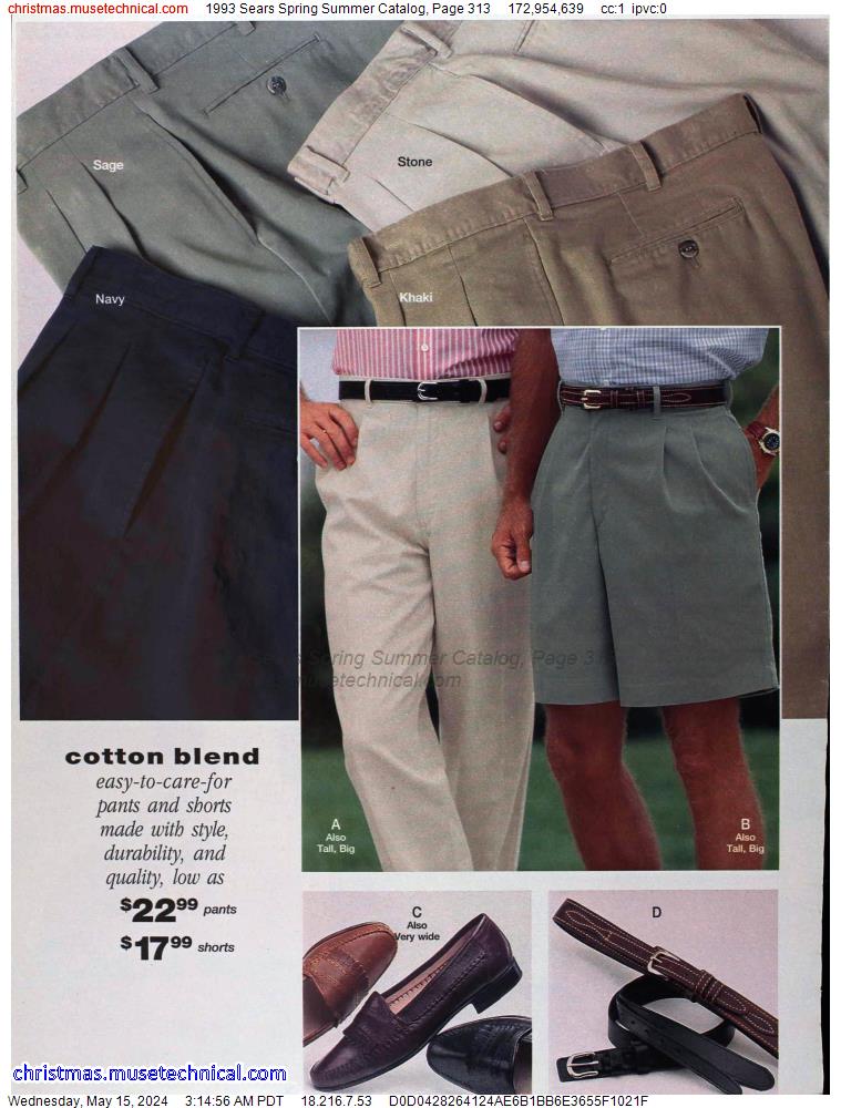 1993 Sears Spring Summer Catalog, Page 313