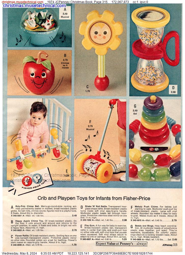 1974 JCPenney Christmas Book, Page 315