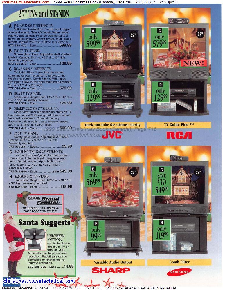 1999 Sears Christmas Book (Canada), Page 718