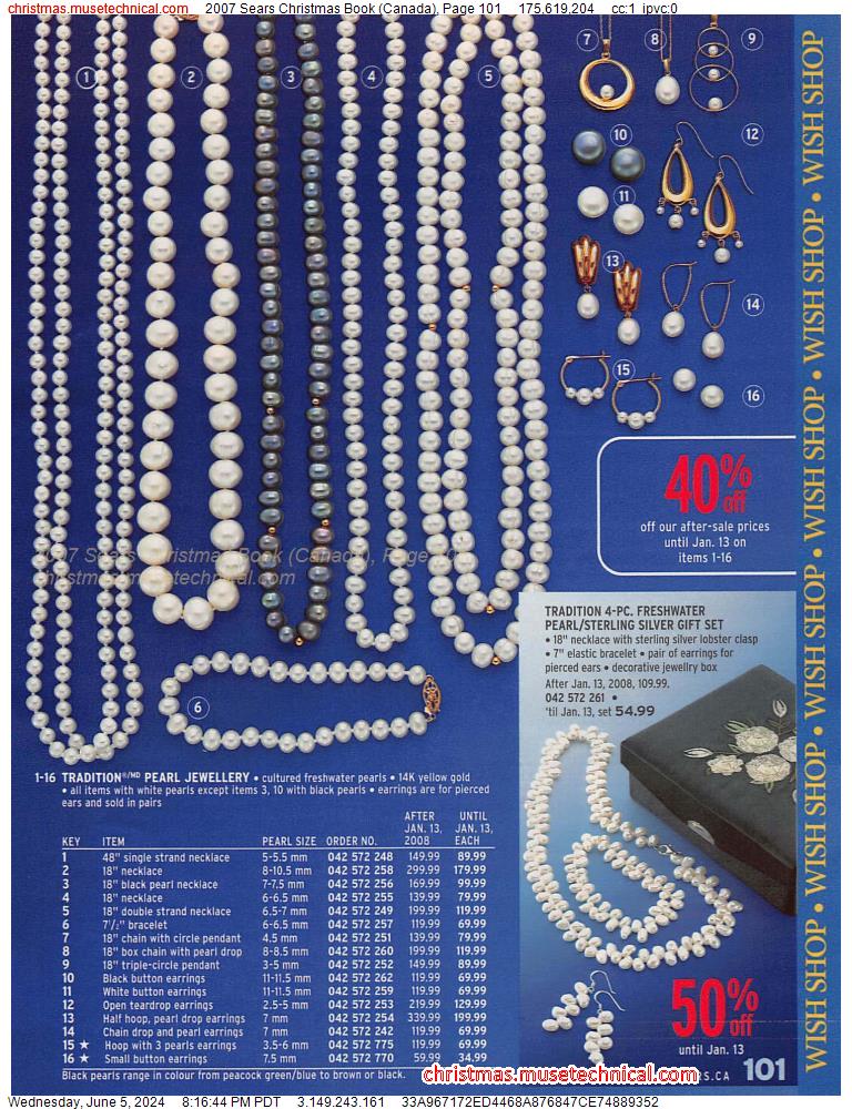 2007 Sears Christmas Book (Canada), Page 101