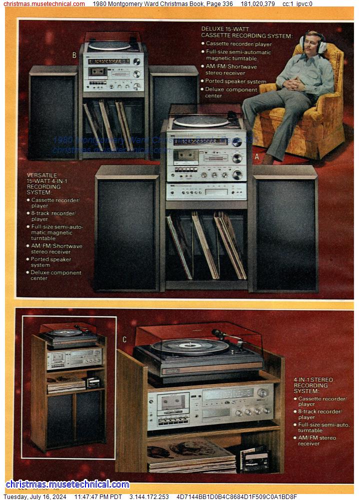 1980 Montgomery Ward Christmas Book, Page 336