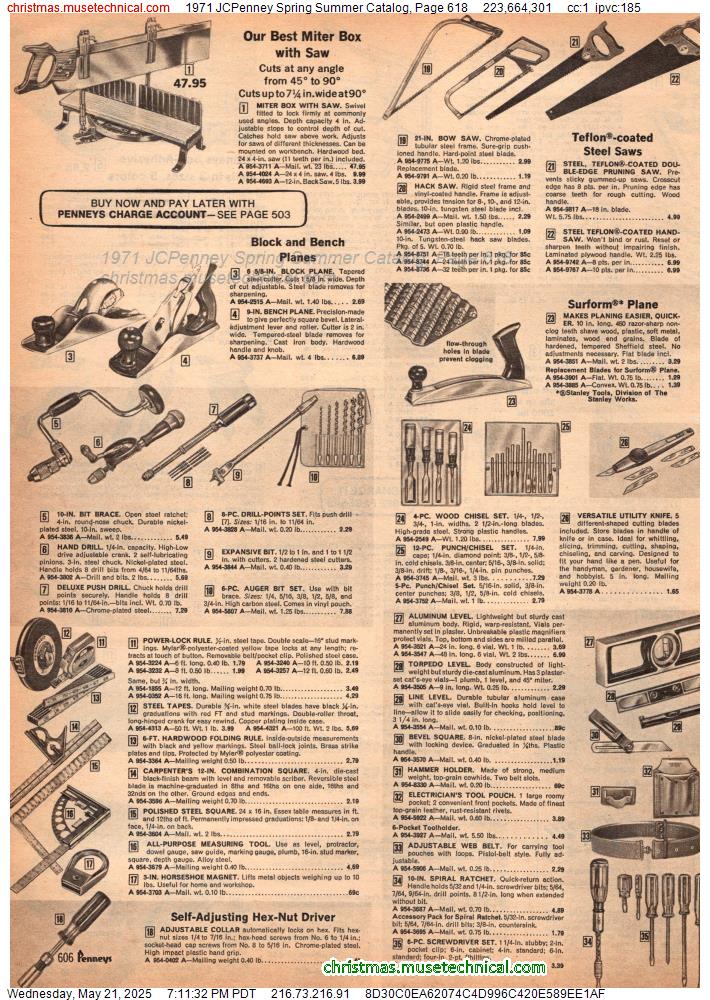 1971 JCPenney Spring Summer Catalog, Page 618