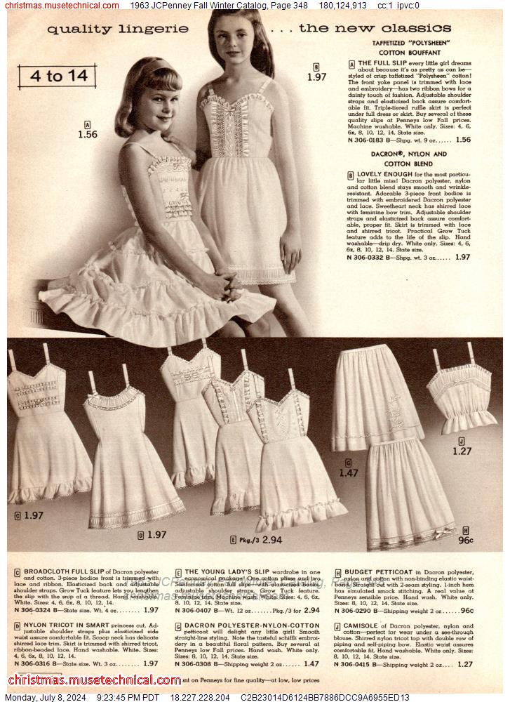 1963 JCPenney Fall Winter Catalog, Page 348