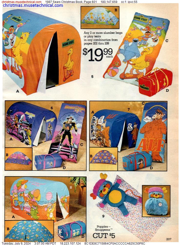 1987 Sears Christmas Book, Page 601