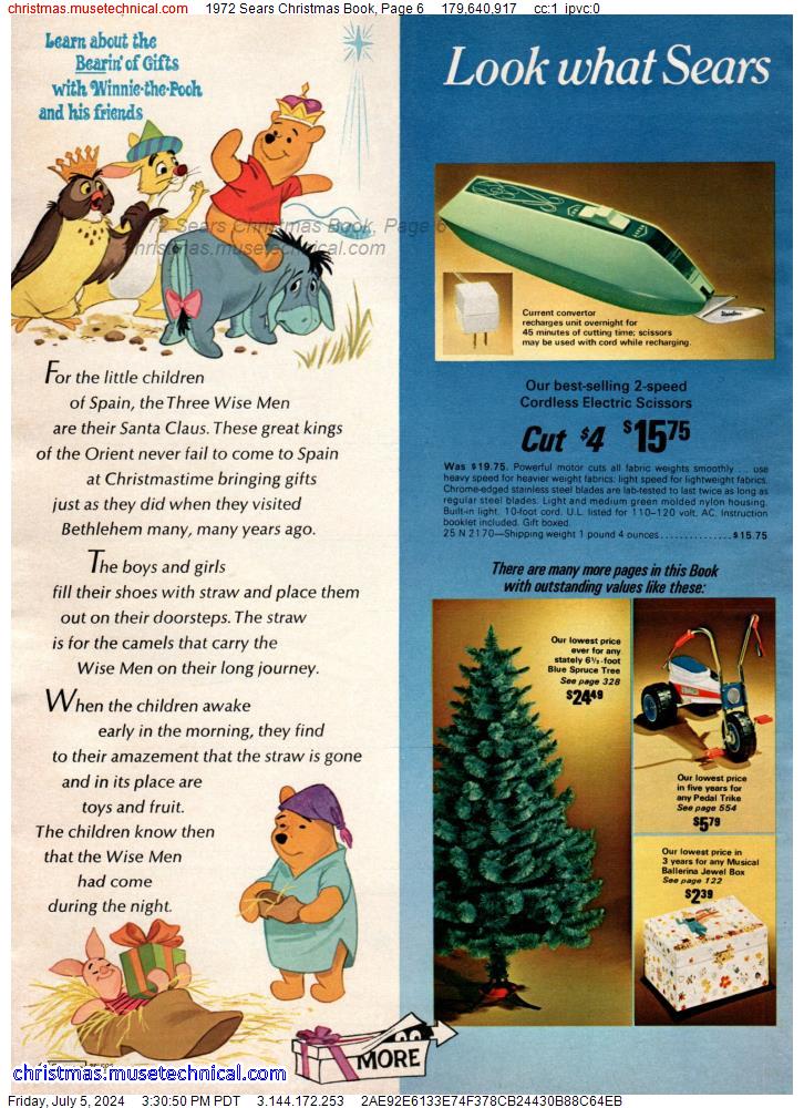 1972 Sears Christmas Book, Page 6