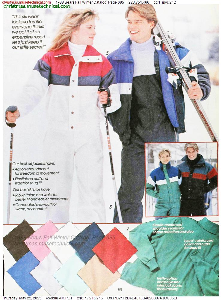 1988 Sears Fall Winter Catalog, Page 685