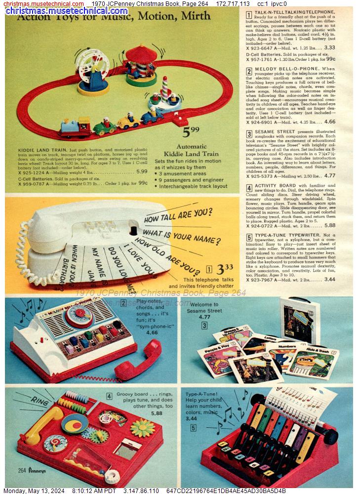 1970 JCPenney Christmas Book, Page 264
