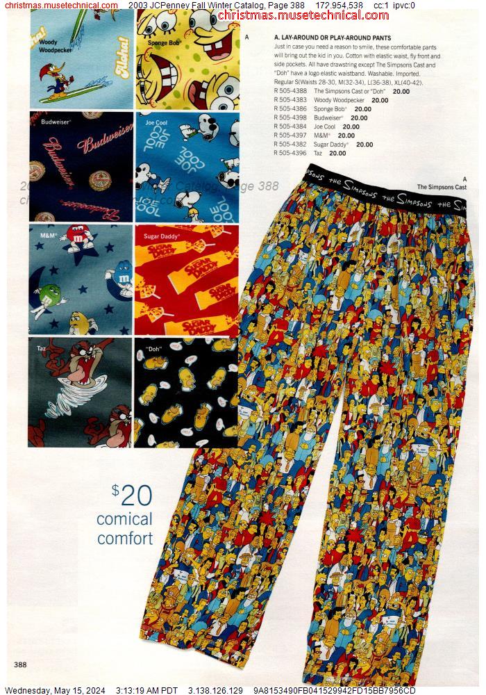 2003 JCPenney Fall Winter Catalog, Page 388