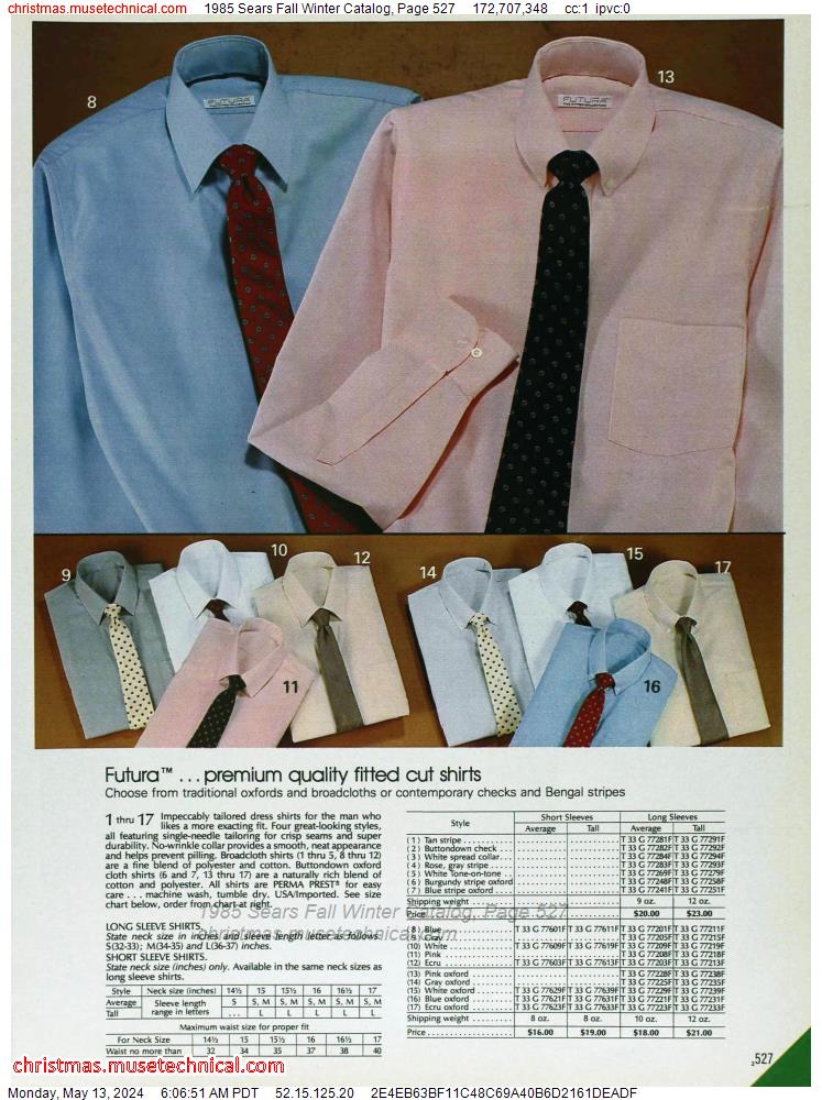 1985 Sears Fall Winter Catalog, Page 527