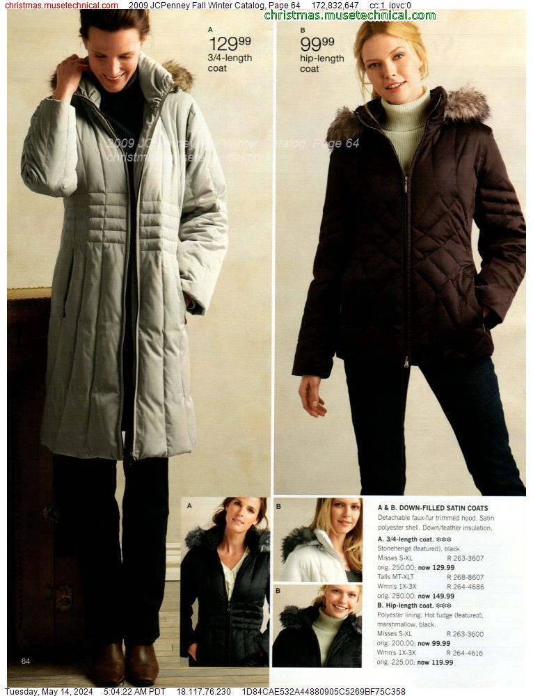 2009 JCPenney Fall Winter Catalog, Page 64