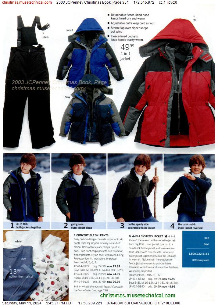 2003 JCPenney Christmas Book, Page 351