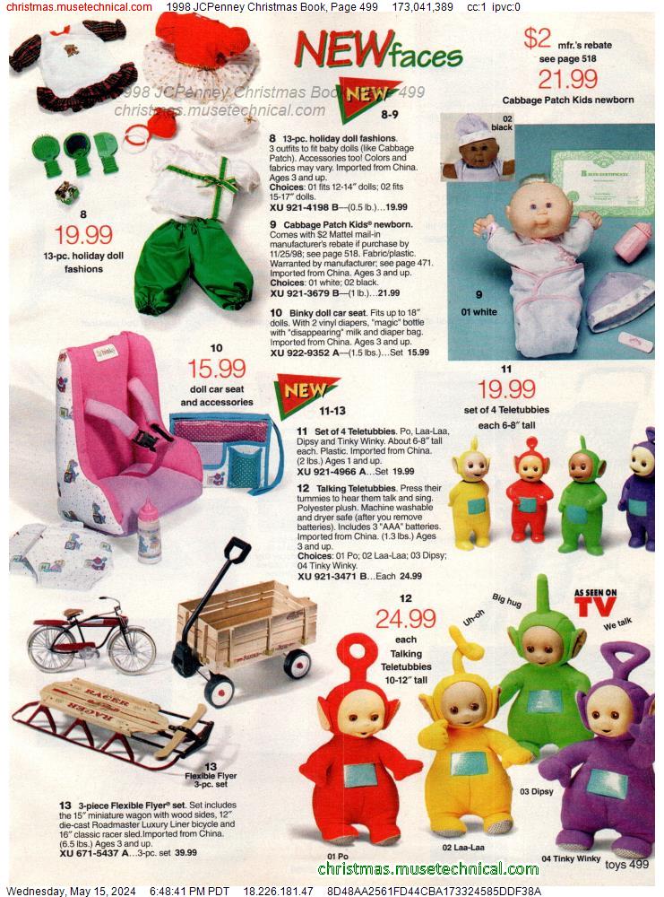 1998 JCPenney Christmas Book, Page 499