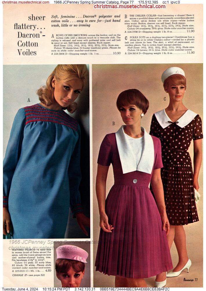 1966 JCPenney Spring Summer Catalog, Page 77
