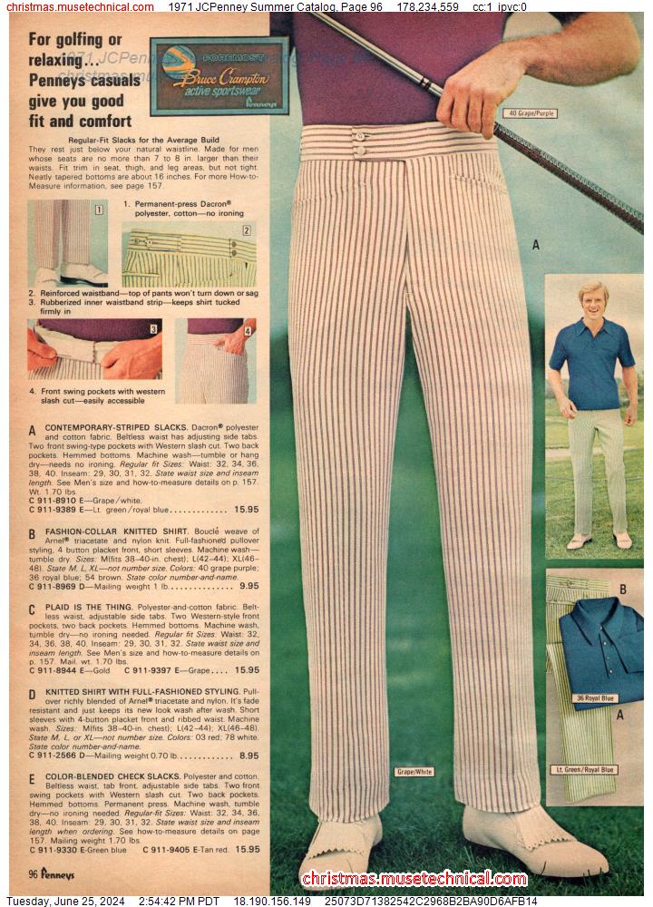 1971 JCPenney Summer Catalog, Page 96