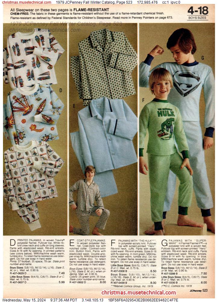 1979 JCPenney Fall Winter Catalog, Page 523