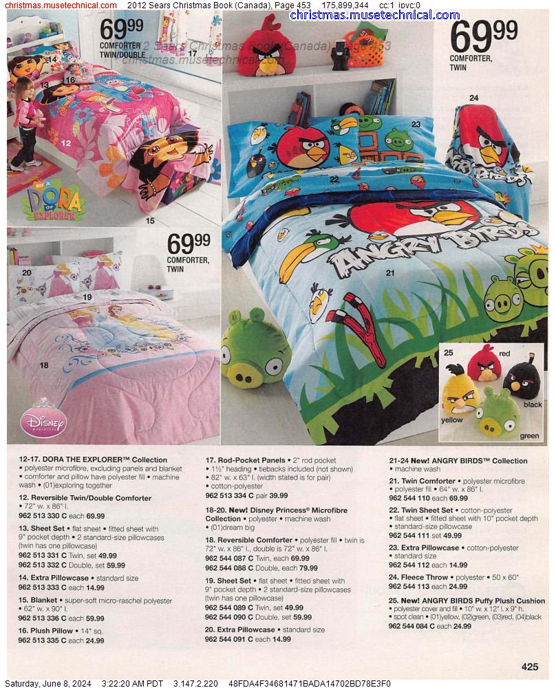 2012 Sears Christmas Book (Canada), Page 453