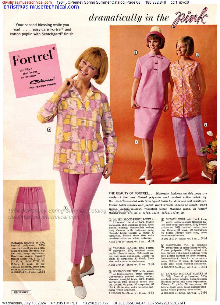 1964 JCPenney Spring Summer Catalog, Page 68