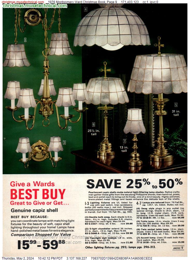 1976 Montgomery Ward Christmas Book, Page 9