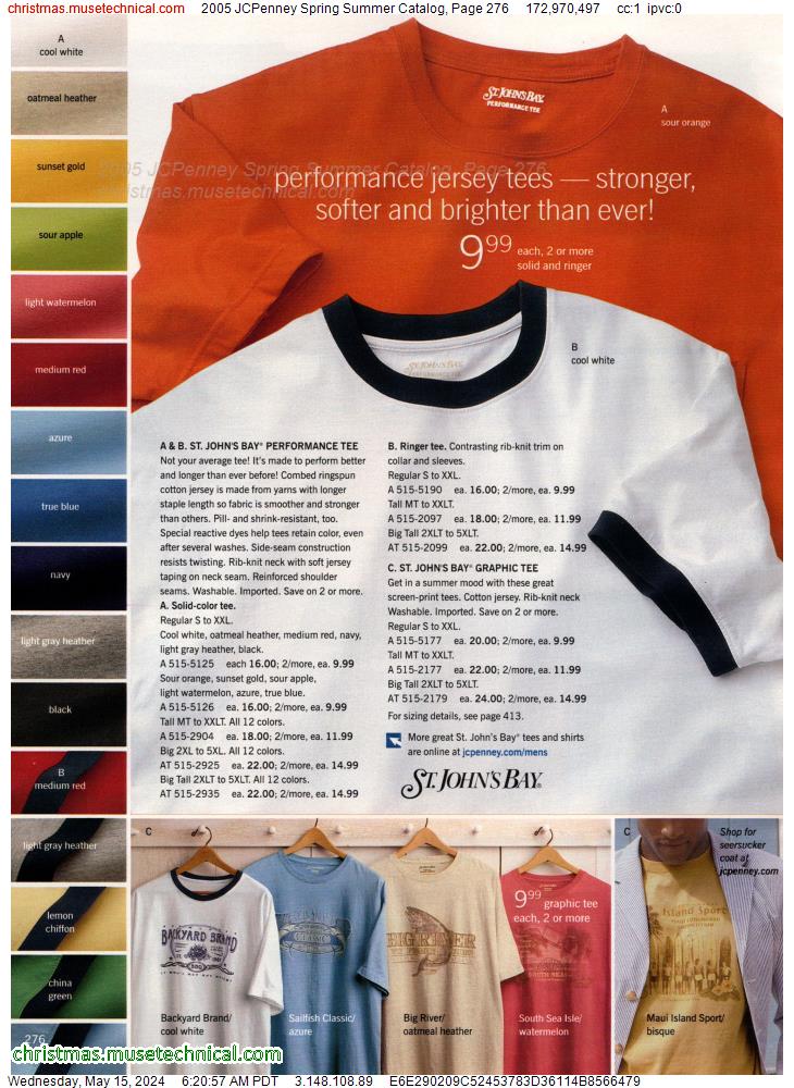 2005 JCPenney Spring Summer Catalog, Page 276