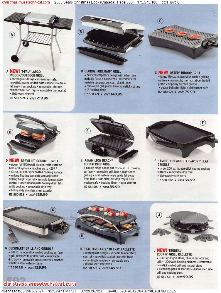 2005 Sears Christmas Book (Canada), Page 600