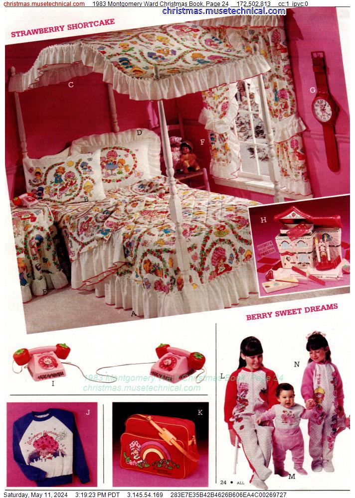 1983 Montgomery Ward Christmas Book, Page 24