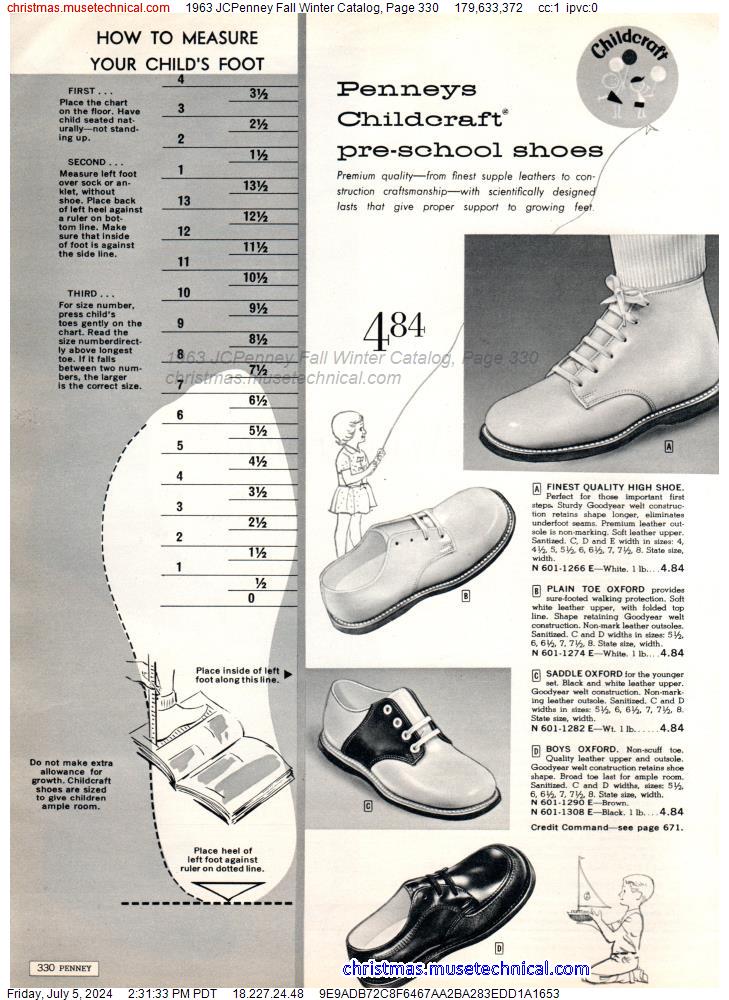 1963 JCPenney Fall Winter Catalog, Page 330