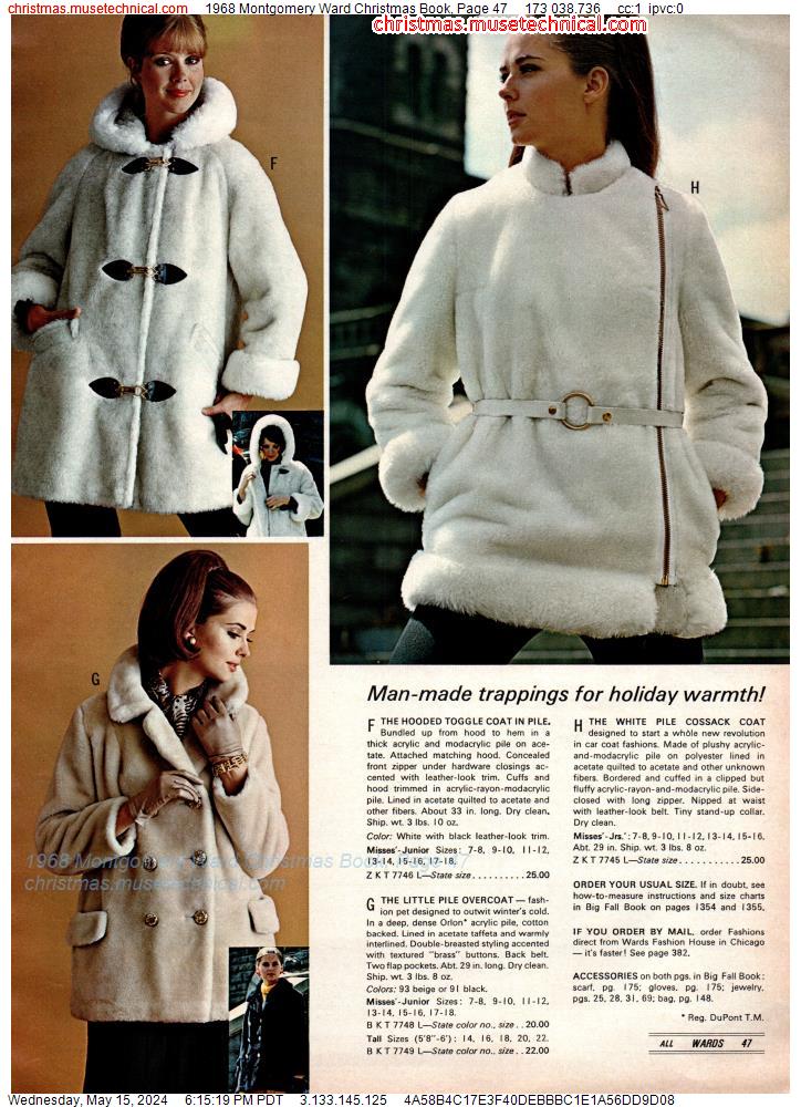 1968 Montgomery Ward Christmas Book, Page 47