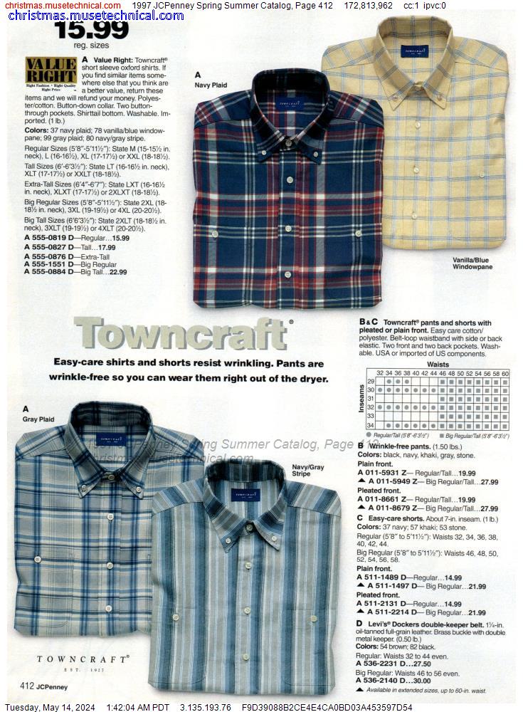 1997 JCPenney Spring Summer Catalog, Page 412