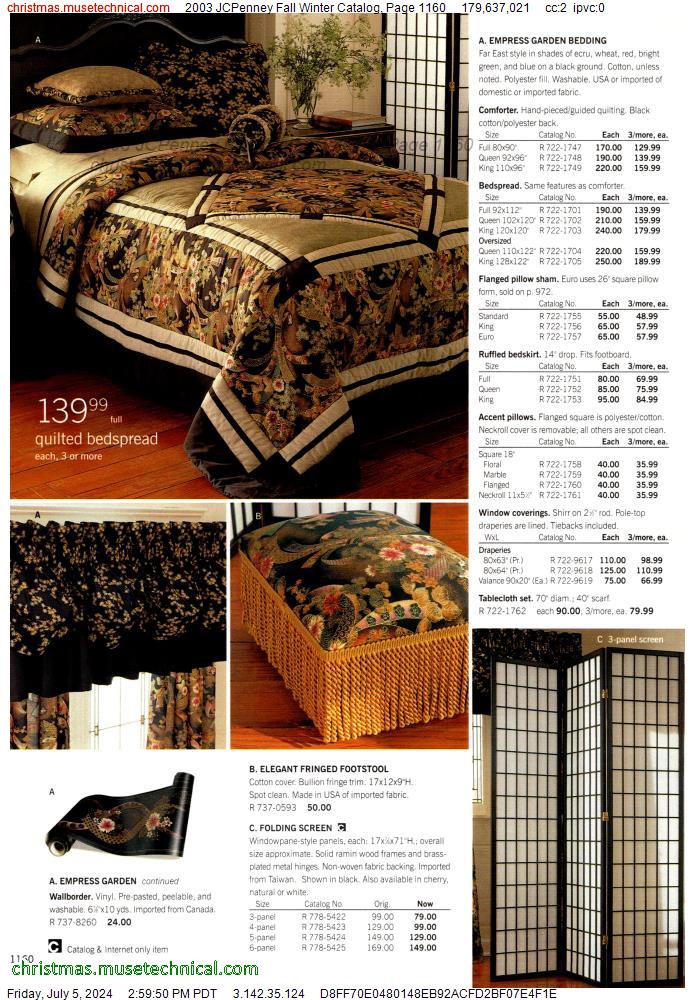 2003 JCPenney Fall Winter Catalog, Page 1160