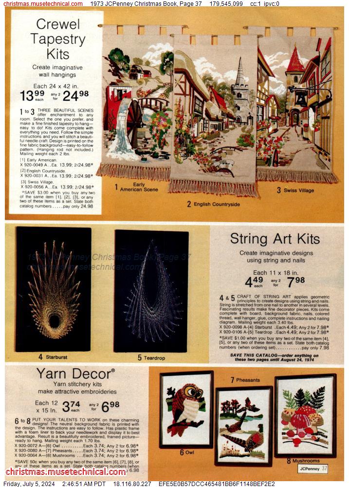 1973 JCPenney Christmas Book, Page 37