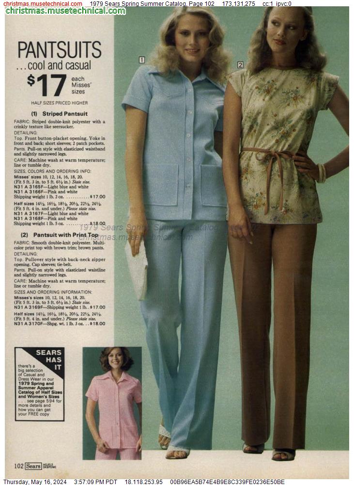 1979 Sears Spring Summer Catalog, Page 102