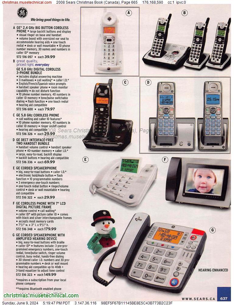 2008 Sears Christmas Book (Canada), Page 665