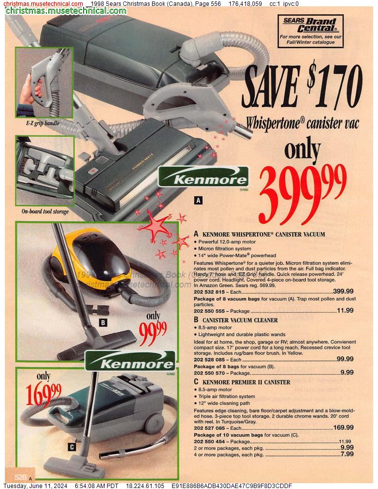 1998 Sears Christmas Book (Canada), Page 556