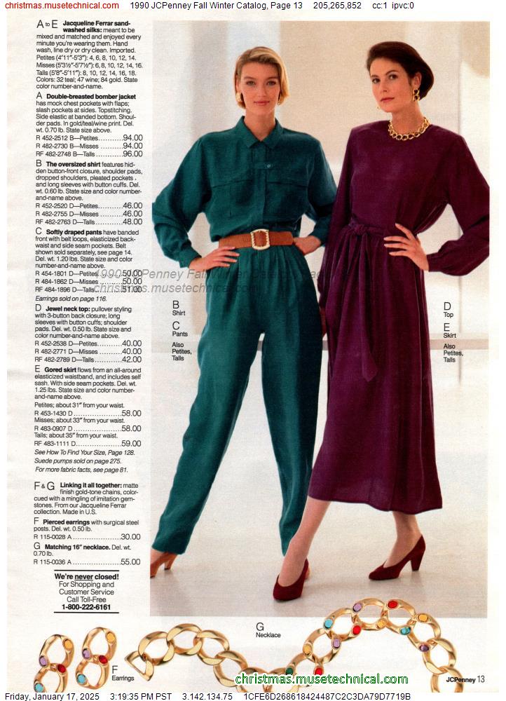 1990 JCPenney Fall Winter Catalog, Page 13