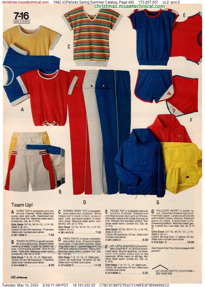 1982 JCPenney Spring Summer Catalog, Page 482