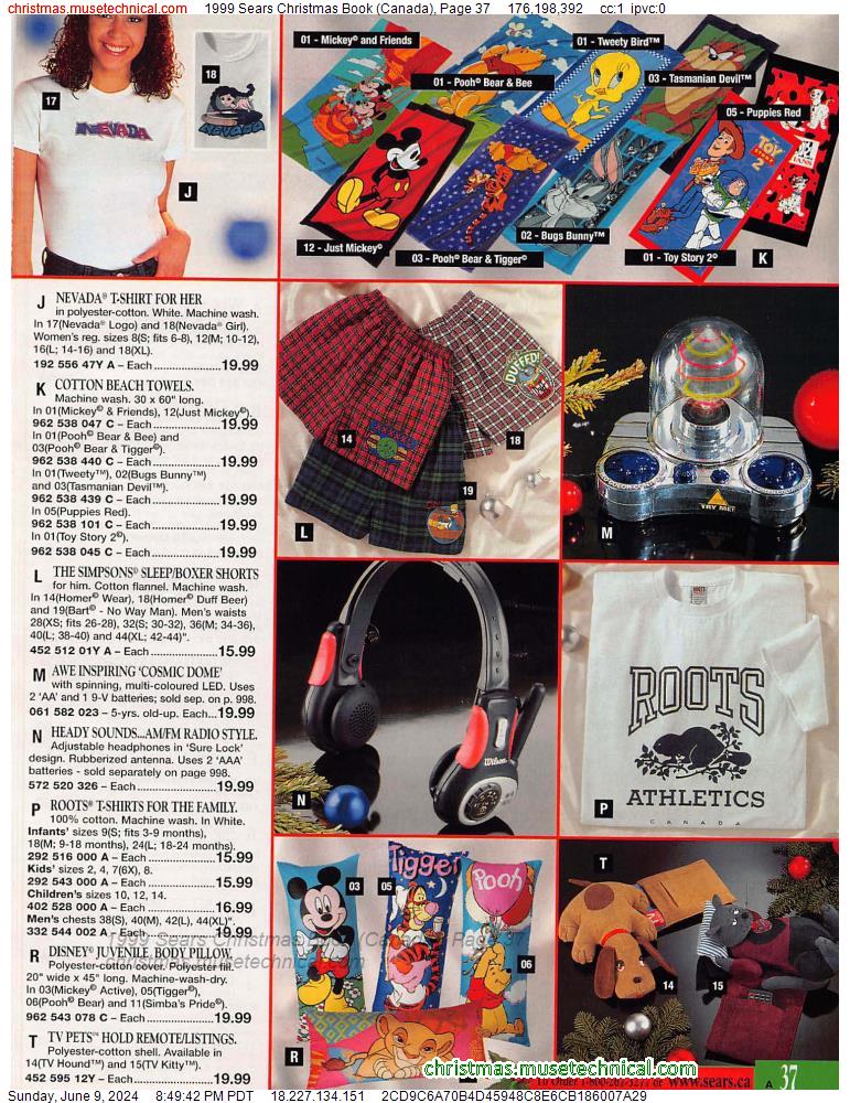1999 Sears Christmas Book (Canada), Page 37