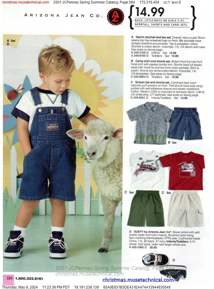 2001 JCPenney Spring Summer Catalog, Page 584