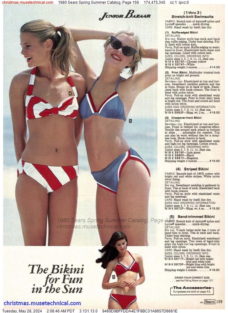1980 Sears Spring Summer Catalog, Page 159