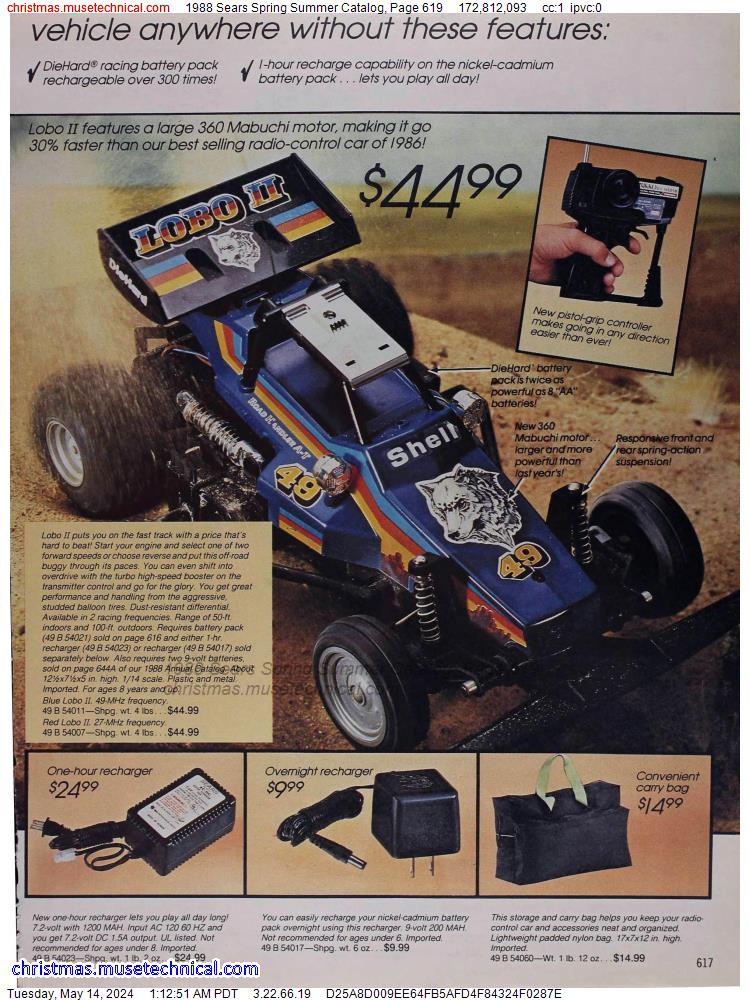 1988 Sears Spring Summer Catalog, Page 619