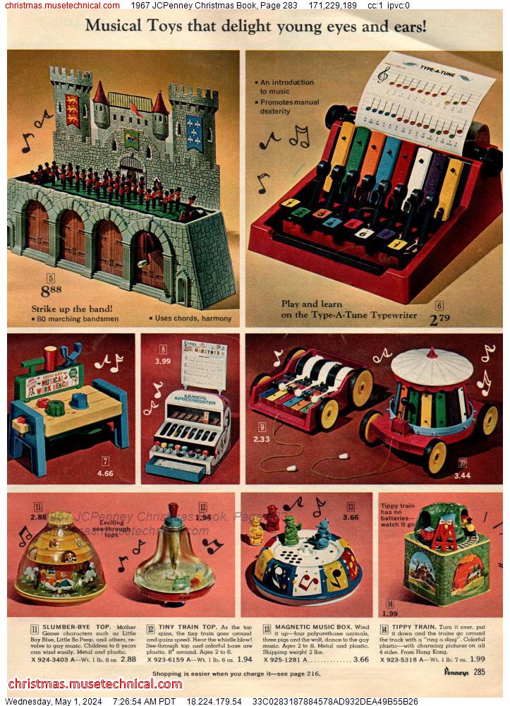 1967 JCPenney Christmas Book, Page 283