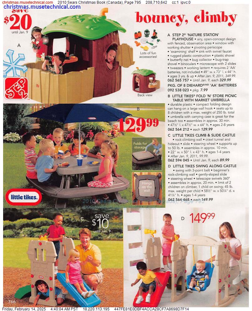 2010 Sears Christmas Book (Canada), Page 795