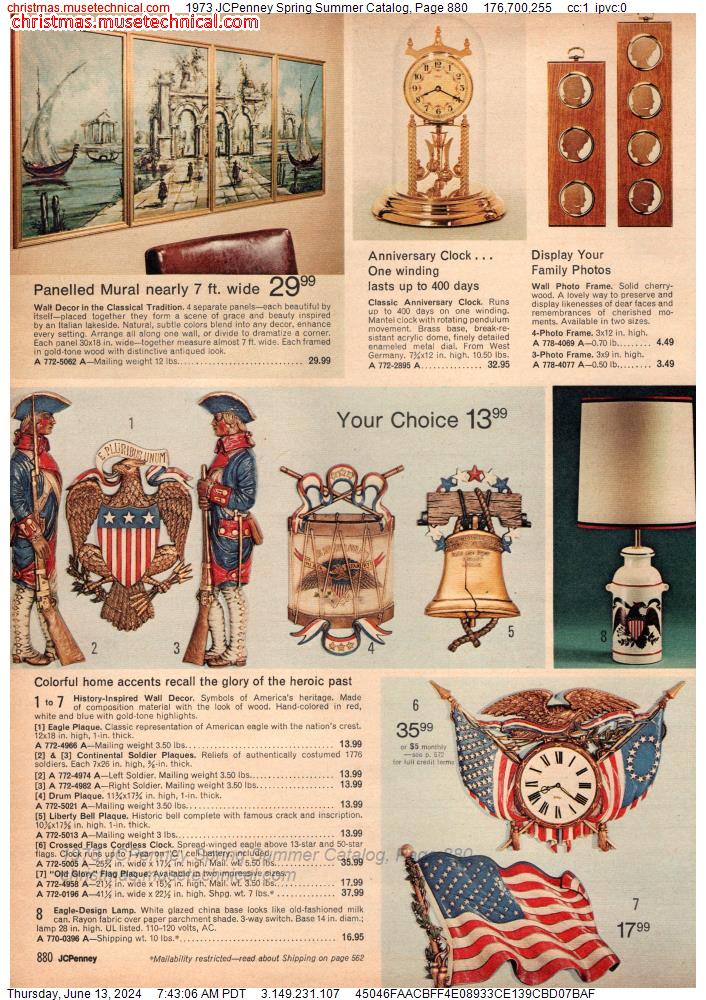 1973 JCPenney Spring Summer Catalog, Page 880