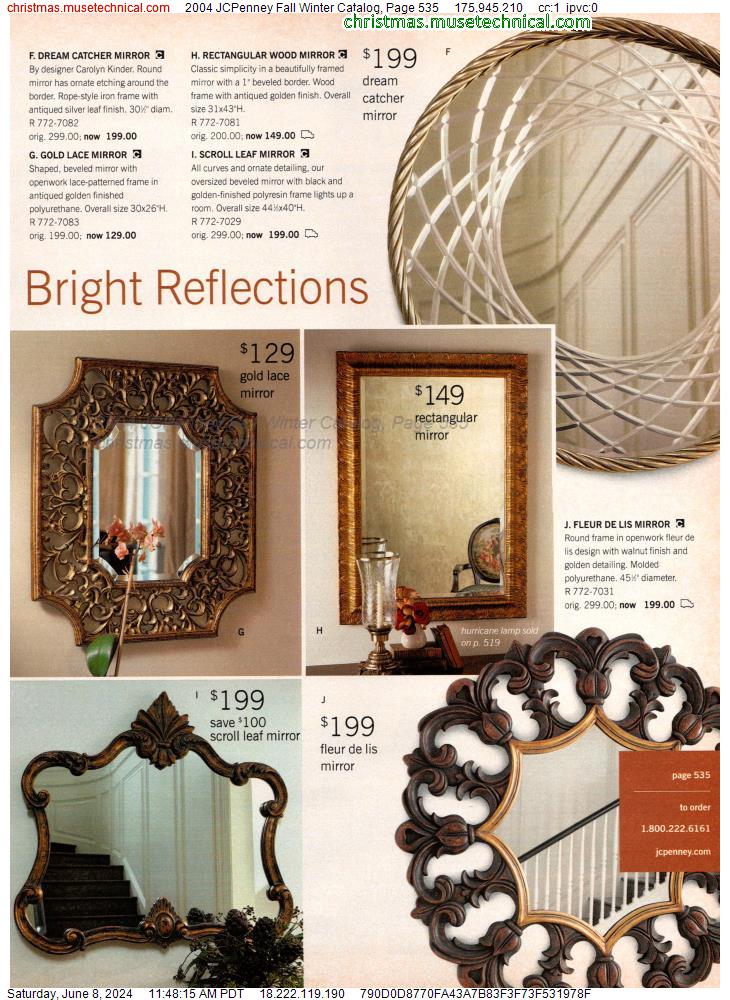 2004 JCPenney Fall Winter Catalog, Page 535