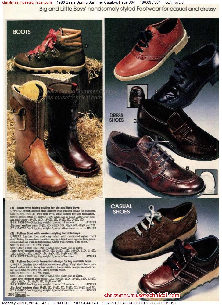 1980 Sears Spring Summer Catalog, Page 304