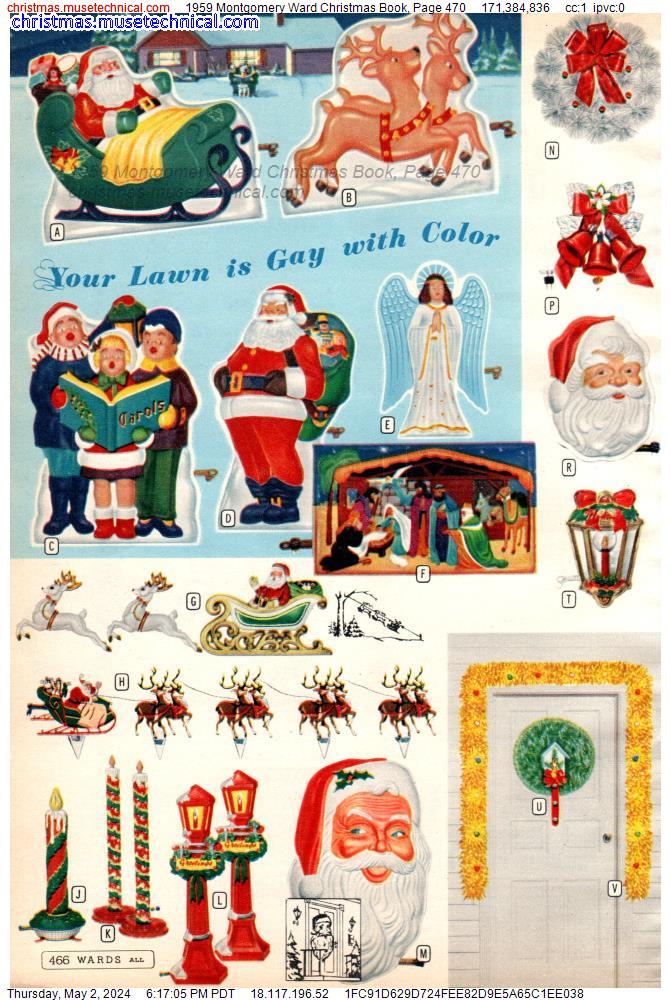 1959 Montgomery Ward Christmas Book, Page 470