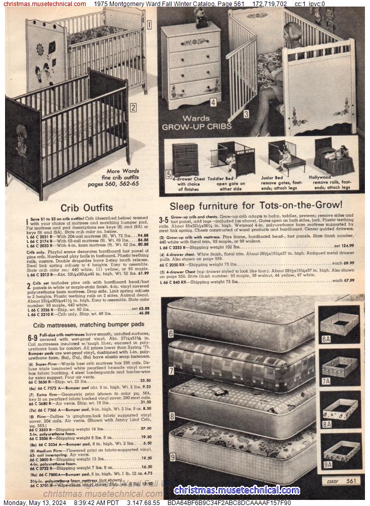 1975 Montgomery Ward Fall Winter Catalog, Page 561